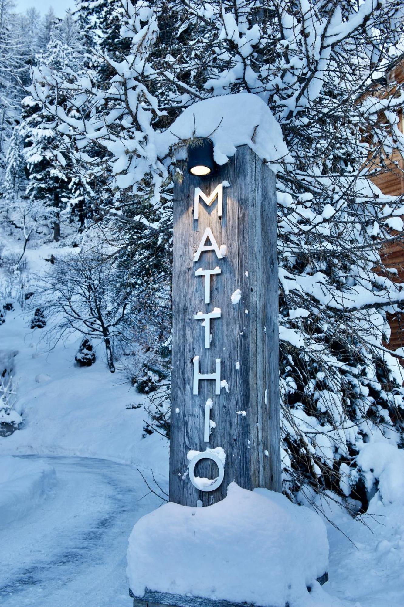 Matthiol Boutique Hotel Zermatt Exterior foto